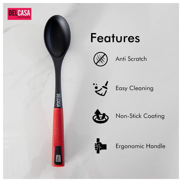  DELCASA DC1677 - Professional Cooking And Serving Spoon 