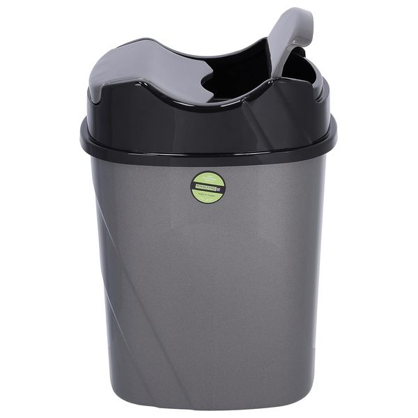  RoyalFord RF10114 -  Plastic Dust Bin - Black 