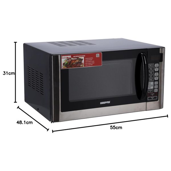 Geepas GMO1898 - 45L - Convection Type Microwave - Black