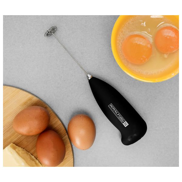  RoyalFord RF9596 - Milk Stirrer - Black 