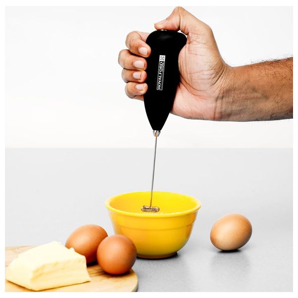  RoyalFord RF9596 - Milk Stirrer - Black 