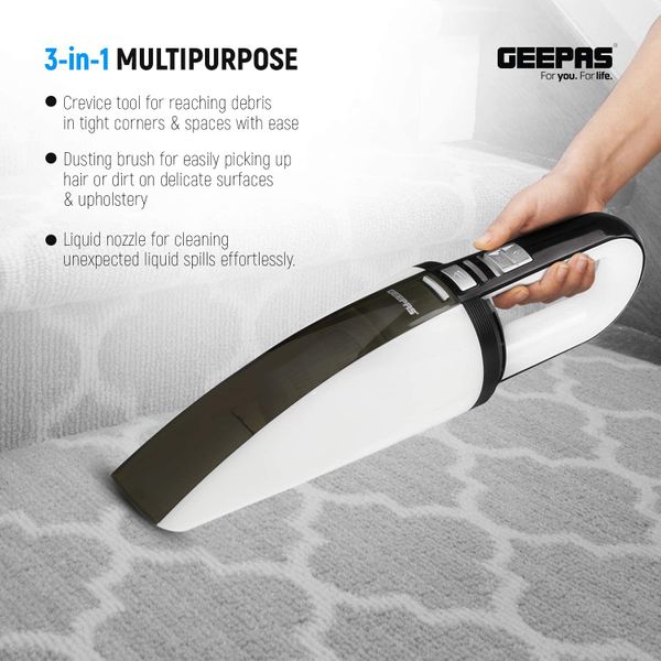 Geepas 6294015510096 - Handheld Vacuum Cleaner 