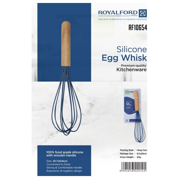  RoyalFord RF10654 -  Silicone Egg Beater 