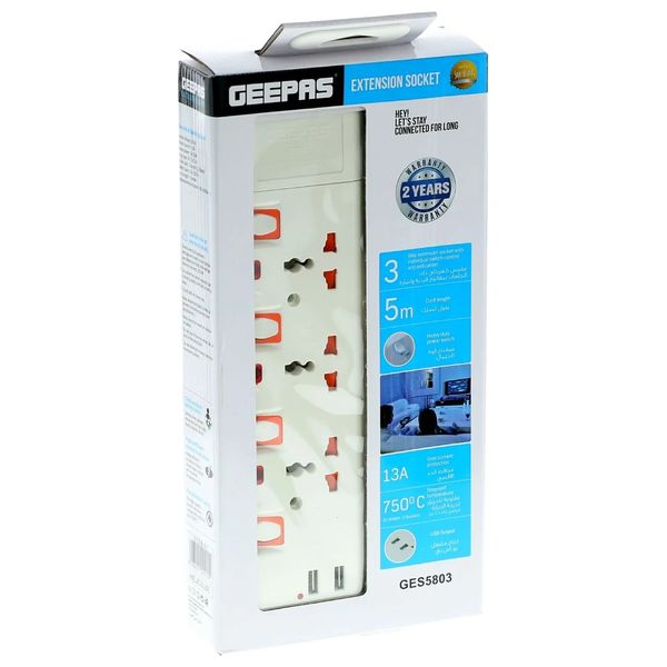  Geepas GES5803 - Power Socket 