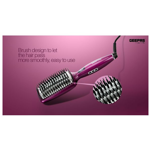  Geepas GHBS86012 - Hair Brush - Purple 