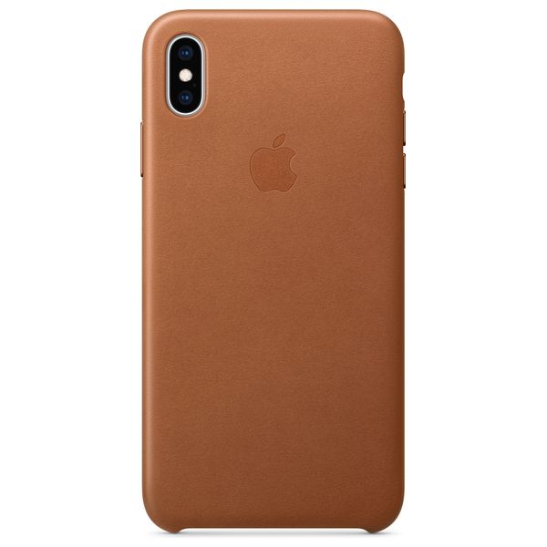  Apple A0130 - Mobile Cover For iPhone XS MAX - Saddle Brown 