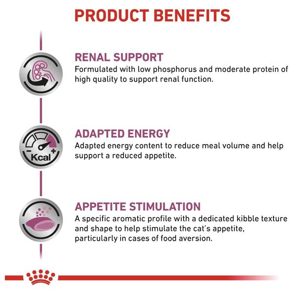  رويال كانين طعام قطط للقصور الكلوي المزمن - 2 كغم 
