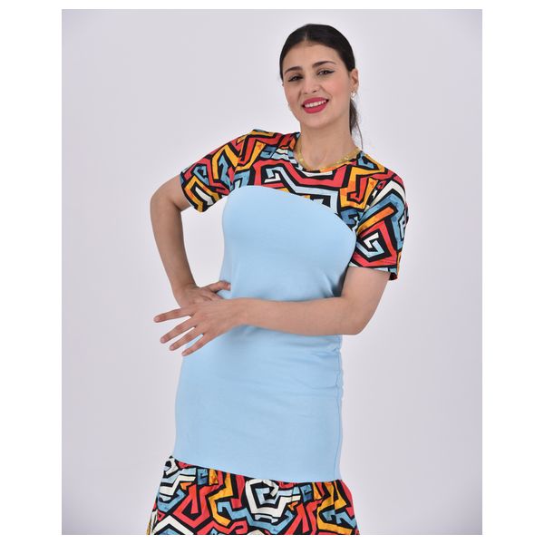  ENKI - Women's Tunic - Cyan 