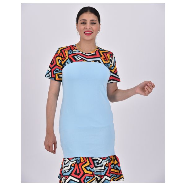  ENKI - Women's Tunic - Cyan 