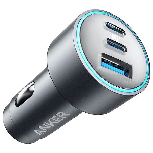  Anker A2731HA1 - Car Charger - 67W - 3 Port - Black 