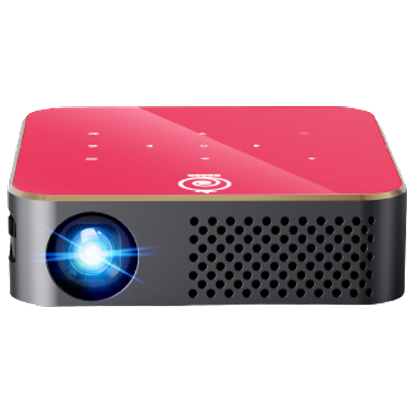  Hanar 635874798541633 - Portable Projector - Red 