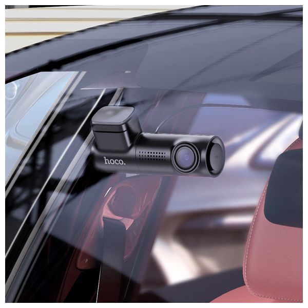 Hoco DV1 - Dash Cam Recorder - 1080P Front Camera - 0.96” TFT Display - Black