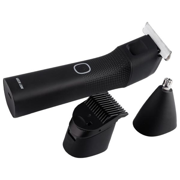 ماكينة تشذيب جسم كرين ليون GLTHT3 - شفرة ستانلس ستيل -  بطارية 1200 مللي امبير - مقاومة للماء - اسود