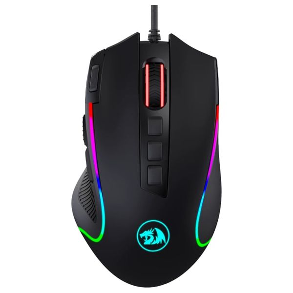 Redragon M612 - Wired Gaming Mouse - 11 Programmable Buttons - RGB - Black