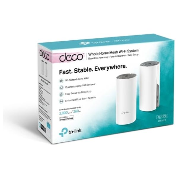  TP-Link AC1200-DECOE4 - WiFi Range Extender - 2 Pieces 