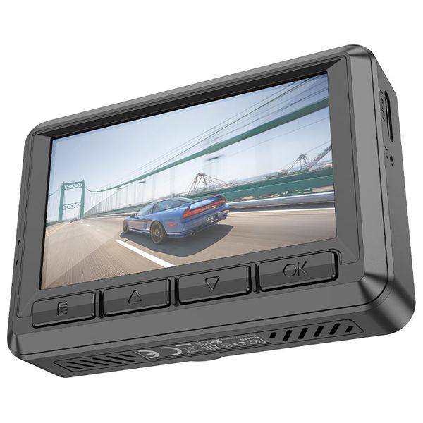  Hoco DV2 - Dash Cam - 1080P Front Camera - 2.45-Inch IPS Display - Black 