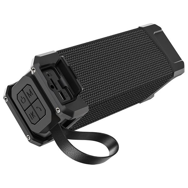 سماعة بلوتوث هوكو - HC6 - بطارية بحجم 4000 مللي امبير - مقاوم للماء - اسود