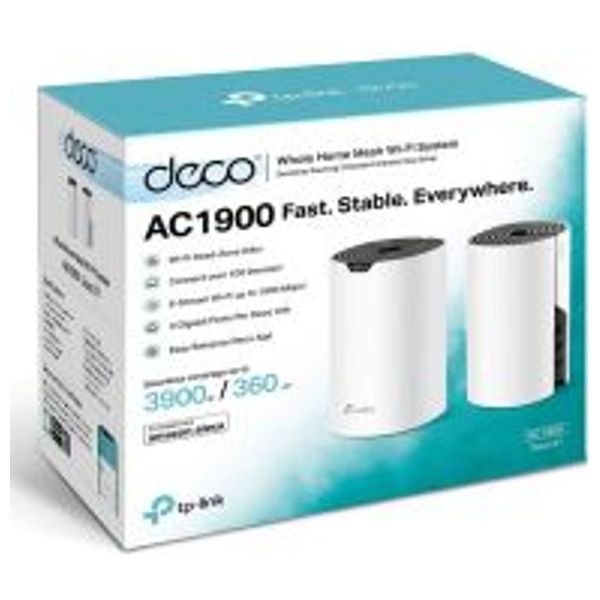  TP-LINK Deco S7 – AC1900 Mesh Wi-Fi System – White 