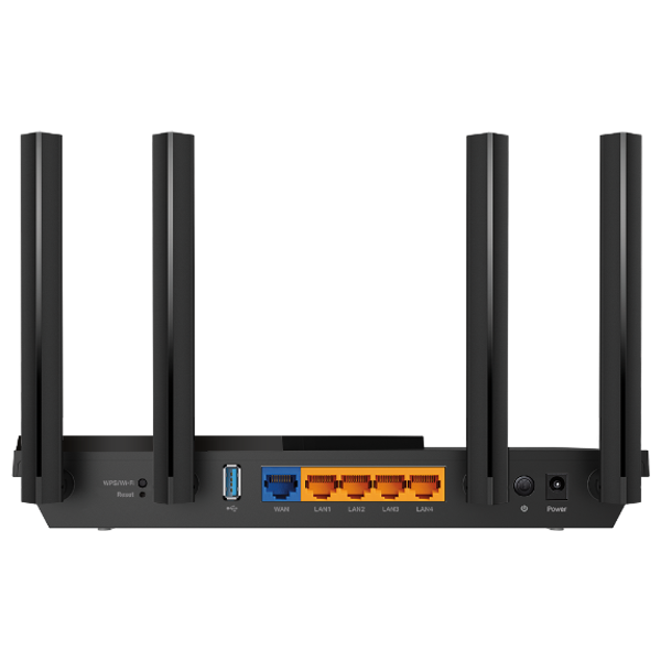  TP-Link Archer AX55 Dual Band WiFi 6 Gigabit Router - AX3000 - Black 