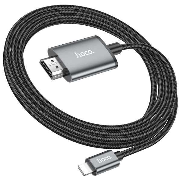 Hoco UA27 Cable - HDMI to Lightning HD - 1080p / 60Hz - 2 Meters Long