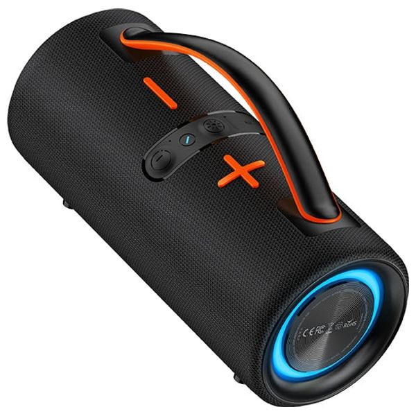 Recci RSK W49 - Bluetooth Speaker - Up To 4000 mAh - Bluetooth 5.3 - Black