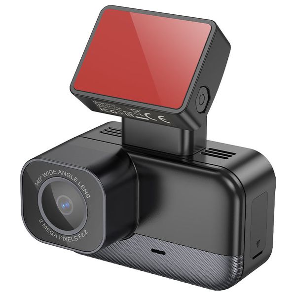 Hoco DV10 - Car Dash Camera - 1.47-Inch IPS Display - 1080P Wide Angle - Black