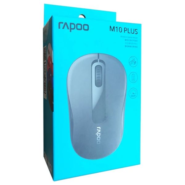  Rapoo m10plus - Wireless Mouse - Black 