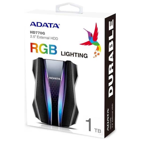 HDD هارد خارجي اي داتا AHD770G-1TU32G1-CBK - اسود - 1 تيرابايت