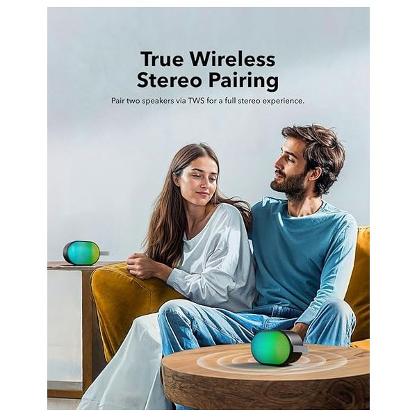 Anker Soundcore Pyro Mini A31A0 Bluetooth Speaker - Dynamic Lighting & 6W Sound