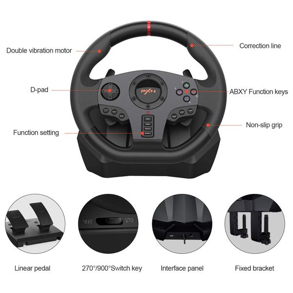 PXN-V900 - Gaming Racing Wheel