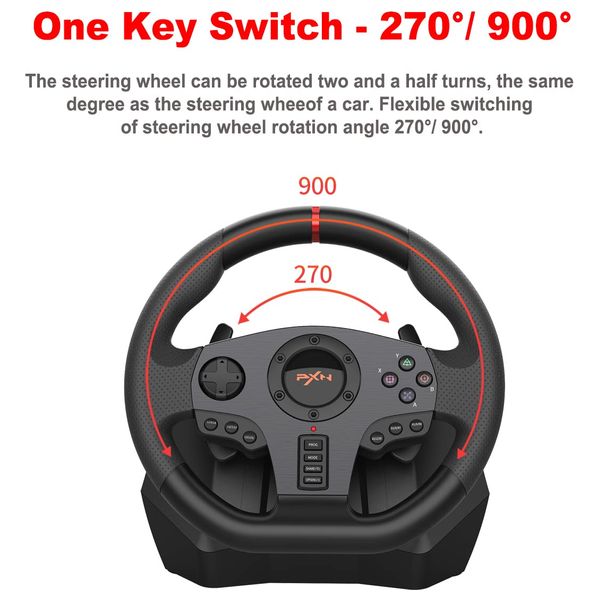 PXN-V900 - Gaming Racing Wheel