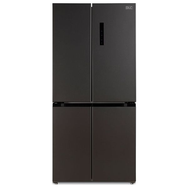 Elryan DLC RFL505D4B 22 ft French Door Refrigerator Black