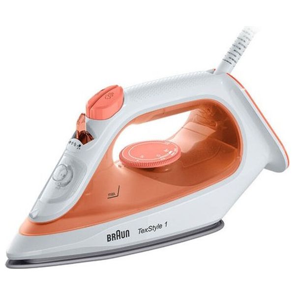 Braun TexStyle 1 SI10090R – Steam Iron – 1900 W - Orange
