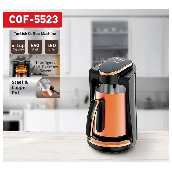  Newal COF-5523 - Coffee Maker - 650 W - 4 cup capacity - Black 