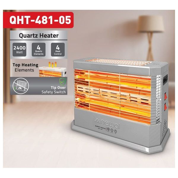 Newal QHT-481-05 - Carbon Heater - Silver