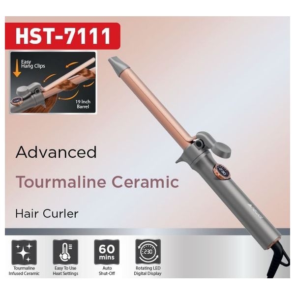 Newal HST-7111 - 19mm - Hair Curler - Bronze