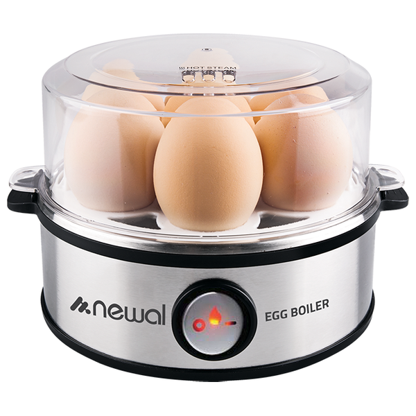 أداة سلق البيض الاوتوماتيكية نوال - EGG-3546 - سلفر 