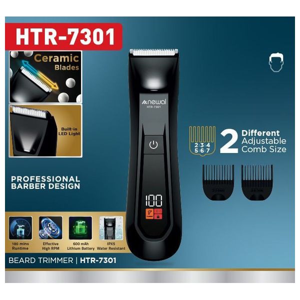 ماكنة حلاقة نوال - HTR-7301 - اسود