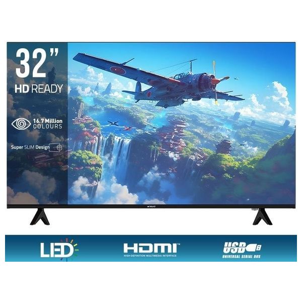  Newal HDR-3206 - 32 Inch - HD Ready - LED - 60Hz - Android Smart TV - Black 