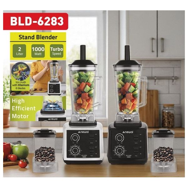  Newal BLD-6283 - Stand Blender - 2L - 1000W - Black 
