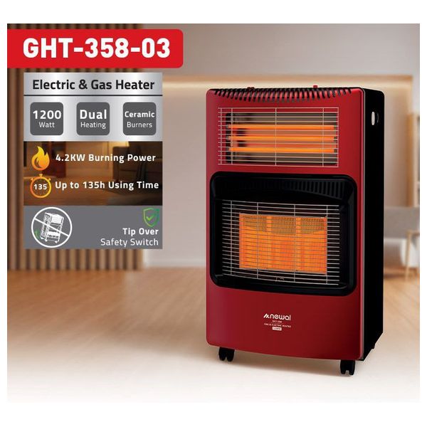  Newal Gas Heater - GHT-358-03 - Maroon 