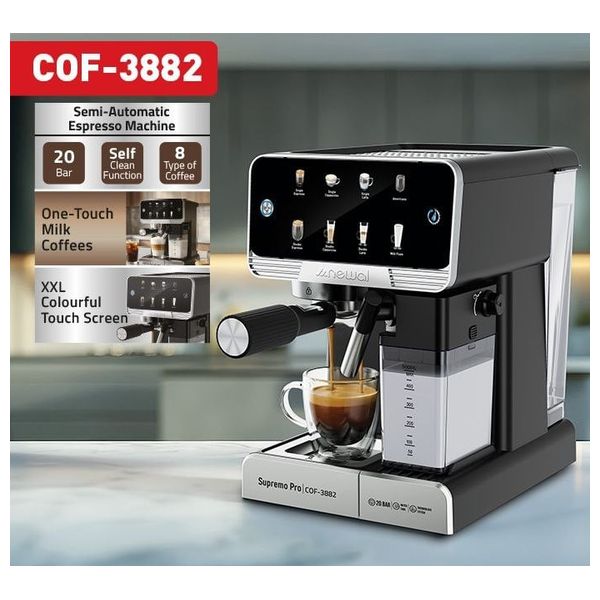  Newal COF-3882 - Espresso Machine - 1350 W - Black 