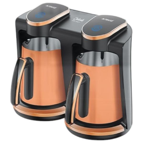  غلاية نيوال الذكية الكهربائية - 1300 واط - حاويات من الفولاذ المقاوم للصدأ لضمان المتانة - أسود 