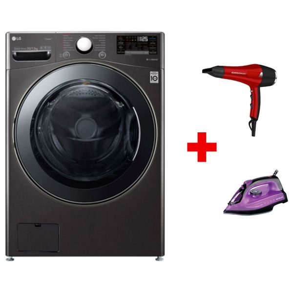 Lg washing machine with dryer and iron outlet