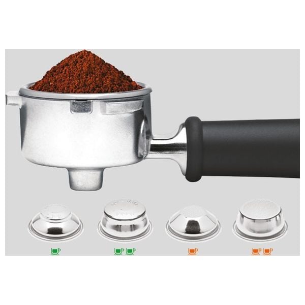  Newal COF-3877 - Espresso Maker - Black 