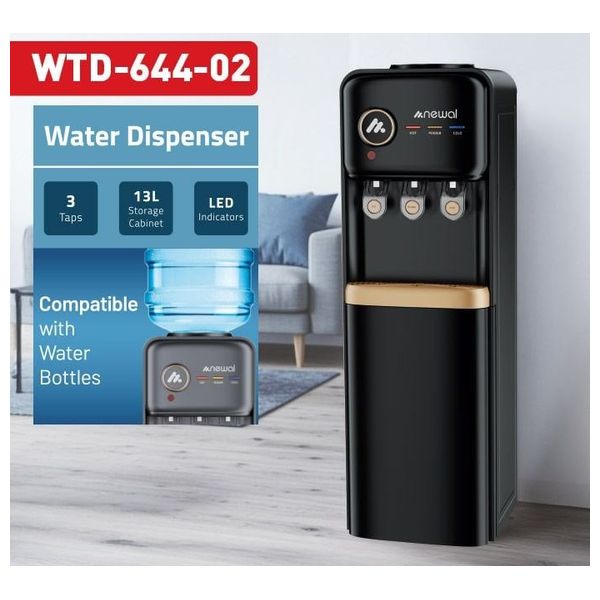  Newal WTD-644-02 - Water Dispensers Without Refrigerator - Black 