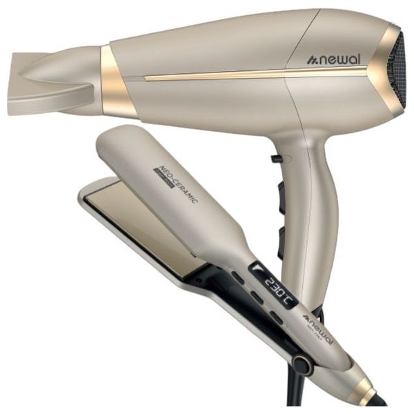  Newal HST-7267 - Hair Dryer - Gold 