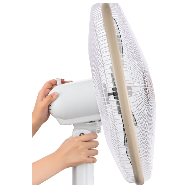  مروحة واقفة مروحة - 60 واط -  newal-Fan-307slivar - ابيظ 