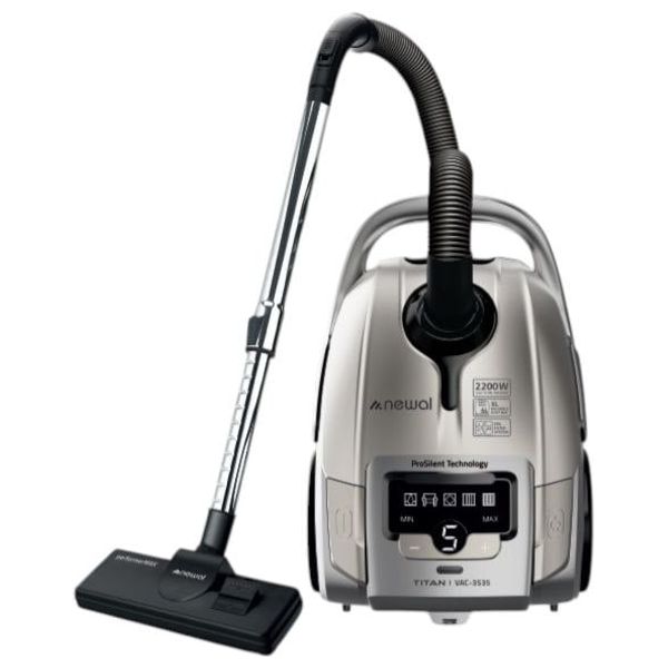  Newal VAC-3535-05 - Bag Vacuum Cleaner - 4 L - 2200W - Silver 