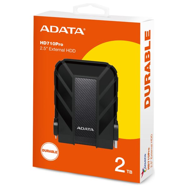  ADATA-710 - 2TB - External HDD Hard Drive - Black 